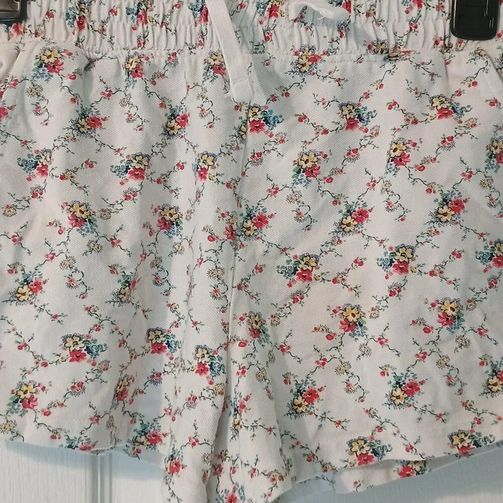 Polo Ralph Lauren/Shorts/Girls/M 8-10/Floral/Smocked Waist